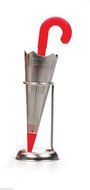 Umbrella Stainless Steel & Silicone Loose Tea Infuser Drip Stand Cute Gift N4