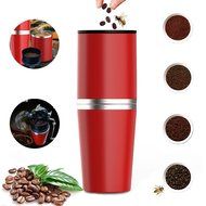 Coffee Grinders ,Suplong Manual Coffee Maker Machines Coffee Bean Premium Ceramic Burr Hand Crank Grinder Portable... N7