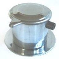 VIETNAMESE STAINLESS STEEL SINGLE CUP COFFEE FILTER REGULAR SIZE