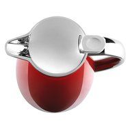 Emsa Campo Stainless Steel Thermal Carafe with Glass Liner, 34 oz, Red N4