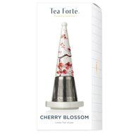 Tea Forte LUCI Loose Leaf Tea Infuser and Drip Plate, Cherry Blossom N2