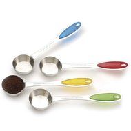 Red Stainless Steel Coffee Standard Measure Scoop