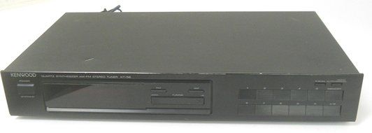 Kenwood KT-58 Quartz Stereo Synthesizer Tuner AM FM Radio Station Presets N6
