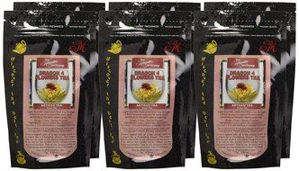 Metropolitan Tea Discovery Artisan Flowering Tea Pack, Dragon 4 Flowers N6