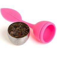 TEAlice Set of 4 Tea Infuser Stainless St Loose Leaf Silicone Filter