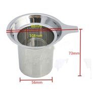 Mesh Tea Infuser Reusable Strainer Loose Stainless Steel Tea Leaf Spice Filter N7