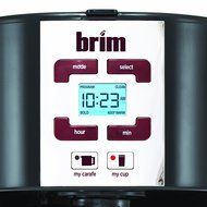 BRIM 50001 Size Wise Programmable Coffee Station, Black N5