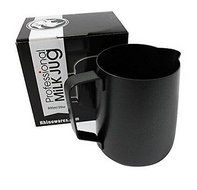Rhinowares - Professional Black Teflon Milk Pitcher 20oz / 600ml
