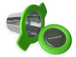 Tea Infuser Tea Strainer Stainless Steel Metal Mesh Large In Mug Single One Cup With Lid Double Extra Long Handles... N8