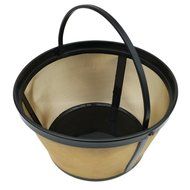 Gotd Reusable Filters Hamilton Beach Permanent Gold Tone Filter, 8 to 12-Cups (Gold) N3