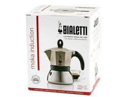 Bialetti 3 Cup Moka Induction Stove top Stovetop Espresso Coffee Maker N4