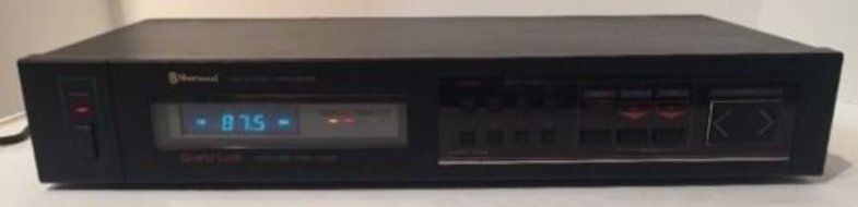 Vintage Sherwood TD130B AM/FM Stereo Tuner Quartz Synthesizer Digital Display - Korea N3
