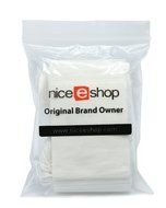 niceeshop(TM) Disposable Drawstring Seal Filter Empty Paper Tea Bags (White,M Size,Set of 100)