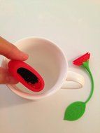 Strawberry Silicon Tea Infuser N5