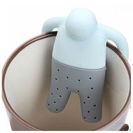 MR T-TEA INFUSER - CUTE MAN LOOSE LEAF-SILICONE STRAINER N3