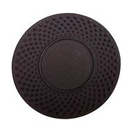 Creative Home Cast Iron 3.75" Round Coaster- Brown