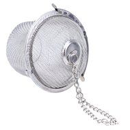 WHOSEE 2-Pack Creative Stainless Steel Ball Tea Strainer Infuser Mesh Filter Loose Leaf Spice Size M N4