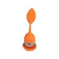 10-pack Tea Filter Infuser Strainer, bundle of 8 leaf shaped plus 2 FREE strawberry shaped N2