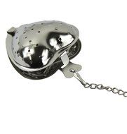 Estone New Heart Shape Stainless Steel Infuser Filter Strainer Tea Spice Ball Spoon N2