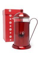 LaCafetiere Red Star 8-Cup French press with Gift Box