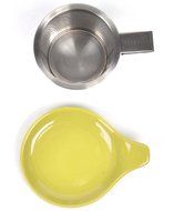 Hook Handle Tea Infuser and Dish Set (Turquoise) N6