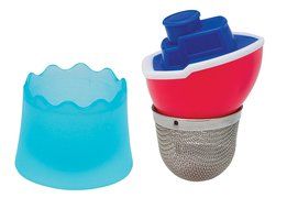 HIC Tea Infuser with Stainless Steel Basket, Sailboat
