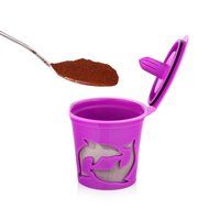 Fu Store 2 Refillable/Reusable K-Cup Filters for Keurig 2.0: K200, K300, K400, K500 Series of Brewing Machines N2