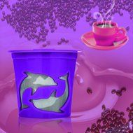 Fu Store 2 Refillable/Reusable K-Cup Filters for Keurig 2.0: K200, K300, K400, K500 Series of Brewing Machines N3