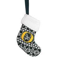 NCAA Oregon Ducks ORNAMENT STOCKING KNIT Metal License Plate Christmas Ornament Foam Ugly Sweater Bundle 3 Pack... N4
