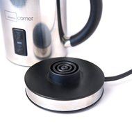 Domestic Corner - Vienne Automatic Milk Frother and Heater - Stainless Electric Carafe - Frother, Warmer, and... N5