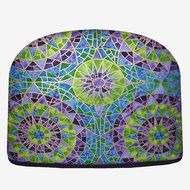 Tea Cosy Purple Moon Mosaic Tea Cozy Double Insulated Tea Cozy Blue Moon Tea Cozy N3