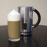 Domestic Corner - Vienne Automatic Milk Frother and Heater - Stainless Electric Carafe - Frother, Warmer, and... N6