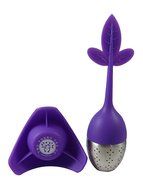 Two Trees Co. Best Tea Infuser - Stylish Loose Leaf Strainer Filter - Durable Silicone and Stainless Steel - Drip... N5