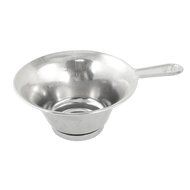 Wire Mesh Round Filter Tea Strainer 3cm Bottom Dia Silver Tone