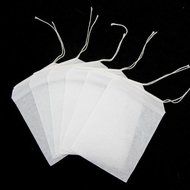 100pcs/lot Empty Teabags String Heat Seal Filter Paper Herb Loose Tea Bags Teabag