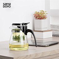 Samadoyo 20OZ teapot water kattle with Built in Infuser and Removable Filter N6