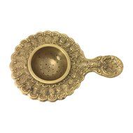 Tea Strainer By Madison Bay, Brass, Ornate Victorian Style N2