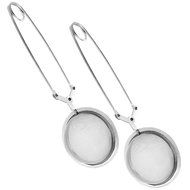 U.S. Kitchen Supply - 2-Pack Premium Quick Snap - Tea & Spice Balls - 2" Diameter Fine Mesh Stainless Steel -...