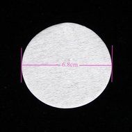 100x 68mm Diameter No.9 Coffee Makers Filter Paper Moka Pot Fit 6-cup Coffee Pot