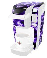 Electrify Purple - Decal Style Vinyl Skin fits Keurig K10 Mini Plus Coffee Makers (KEURIG NOT INCLUDED) N2