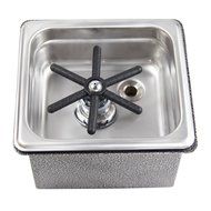 YBB Portable Steaming Pitcher Rinser Sink Glass Rinser For Bar Coffee Shop N4
