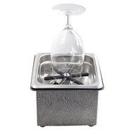 YBB Portable Steaming Pitcher Rinser Sink Glass Rinser For Bar Coffee Shop N5