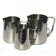 Lautechco Thicken Stainless Steel Measuring Cups Fancy Coffee Garland Tools Cup Fancy Coffee Measuring Cups with... N6