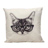 Beautyvan Soft Vintage Cotton Linen Sofa Waist Throw Cushion Cover Home Decor N3