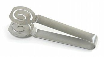 Frontier Natural Products 222396 Stainless Steel Tea Bag Squeezer44; Silver