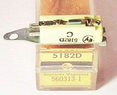 PHONOGRAPH NEEDLE CARTRIDGE-FOR MAGNAVOX 560313-1, EV 5182D
