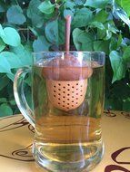 The Adorable Loose Leaf Silicone Tea Infuser Set of 5 by SunKewl with Gift Box N6