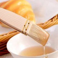 UR Bakeware Baking BBQ Wool Brush Wooden Handle Cake Bread Barbecue Oil Butter Wool Brush Tools N3