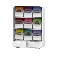 Mind Reader "Baggy" Tea Bag holder and Condiment Organizer, Black N8