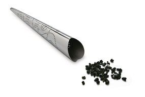 Alessi MMI25 "You" Tea infuser in 18/10 Stainless Steel Mirror Polished, Silver N2